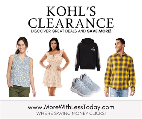 kohls sales|kohl's clearance outlet store.